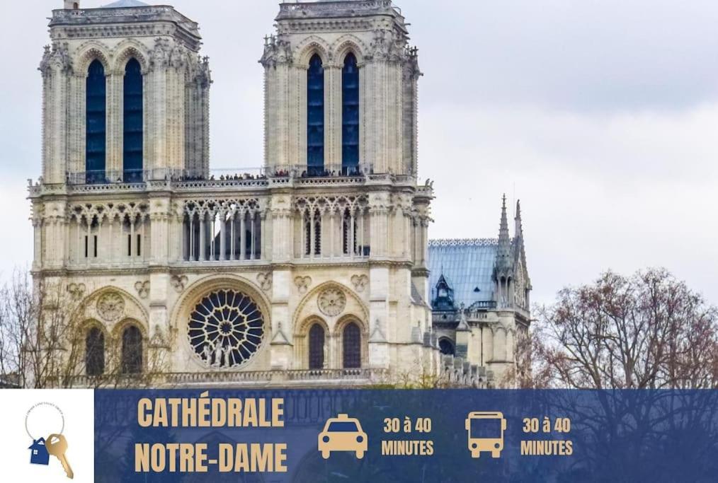 9 Mi From Stade De France - Charming 5-Room Saint-Denis  Eksteriør bilde