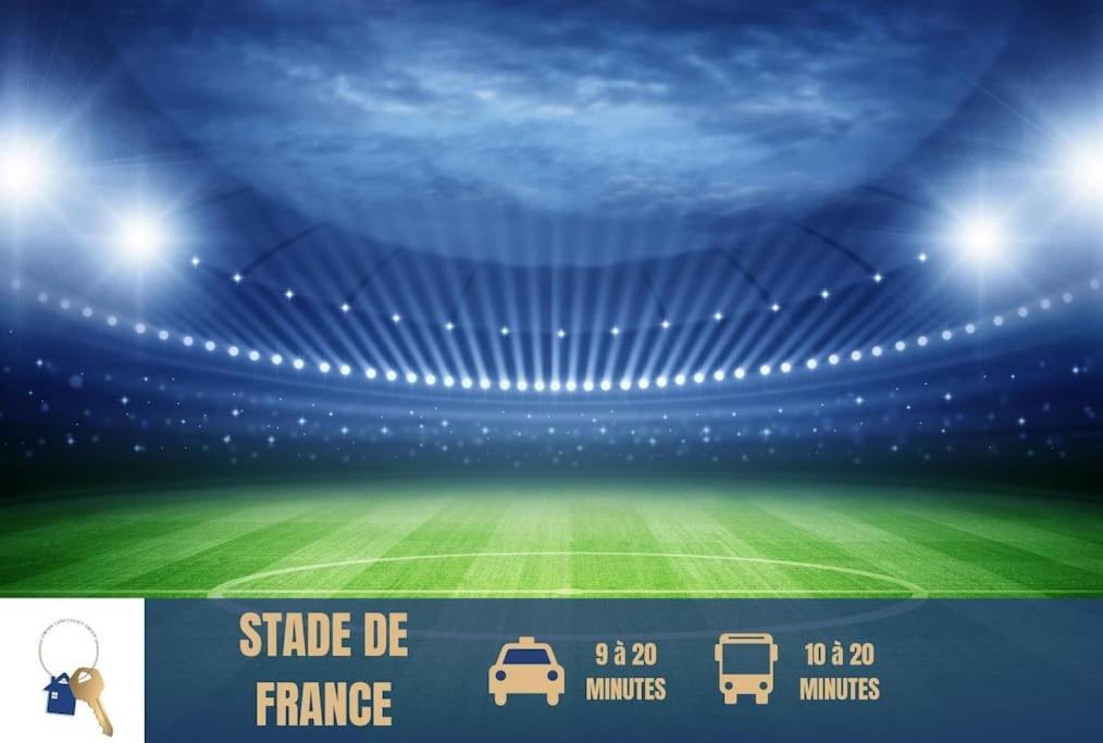 9 Mi From Stade De France - Charming 5-Room Saint-Denis  Eksteriør bilde